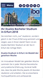 Mobile Screenshot of iba-erfurt.com